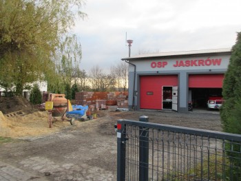„Budowa budynku gospodarczego przy remizie OSP w Jaskrowie”