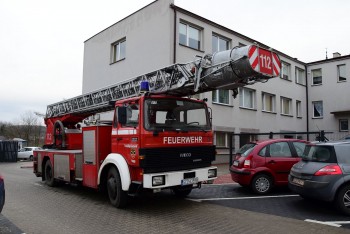 Specjalistyczna drabina w OSP Mstów