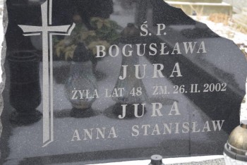 16. rocznica śmierci Bogusławy Jury