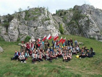 "III Rajd z biało-czerwoną" - Szczep Harcerski "Skała" 