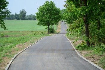 Ścieżka pieszo-rowerowa w rejonie Przeprośnej Górki –prace wiosną 2018r.