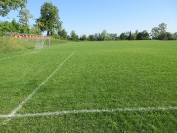 Nowoczesna trybuna na stadionie „Iskry” Mokrzesz