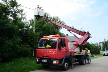 Modernizacja oświetlenia ulicznego na terenie gminy Mstów - rozpoczęcie prac