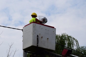 Modernizacja oświetlenia ulicznego na terenie gminy Mstów - rozpoczęcie prac