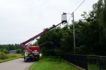 Modernizacja oświetlenia ulicznego na terenie gminy Mstów - rozpoczęcie prac