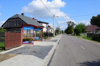 Budowa chodnika w Kobyłczycach - II etap zakończony (2018r.)