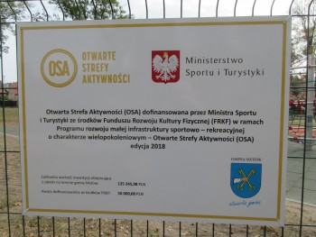 Otwarta Strefa Aktywności (OSA) w Mstowie