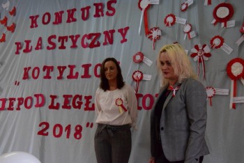 Międzyszkolny Konkurs Plastyczny "Kotylion Niepodległościowy 2018"