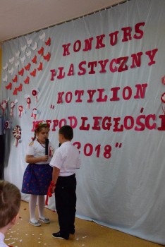 Międzyszkolny Konkurs Plastyczny "Kotylion Niepodległościowy 2018"