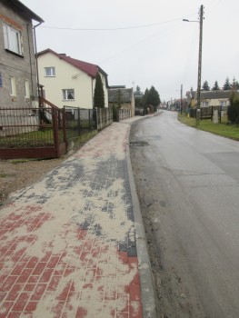 „Przebudowa drogi w ulicy Starowiejskiej w Jaskrowie” - I etap
