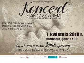 Koncert „Pieśń nad pieśniami” - 07.04.2019