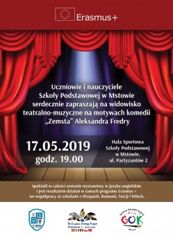 Wielki finał programu ERASMUS+ w Mstowie - 17.05.2019r.