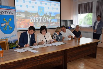 Umowa o współpracy partnerskiej z litewską Gminą Kowalczuki - 21.06.2019