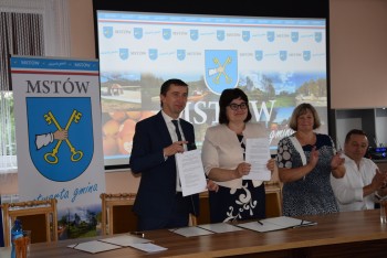 Umowa o współpracy partnerskiej z litewską Gminą Kowalczuki - 21.06.2019