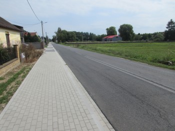 III etap budowy chodnika w Kobyłczycach - rozpoczęcie prac