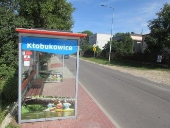 Chodnik w Kłobukowicach - I etap 2019