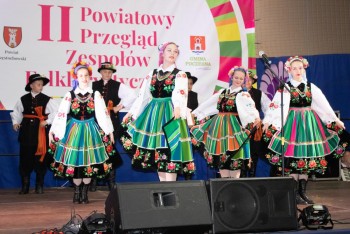 II Powiatowy Przegląd Zespołów Folklorystycznych -Poczesna, 29.09.2019