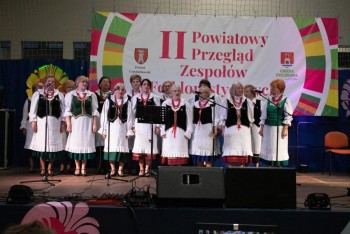 II Powiatowy Przegląd Zespołów Folklorystycznych -Poczesna, 29.09.2019