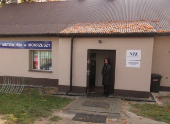 Prace remontowe w Ośrodku Zdrowia w Mokrzeszy