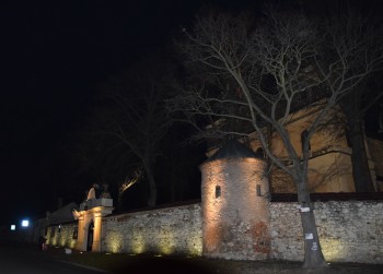 Modernizacja oświetlenia przy Klasztorze w Mstowie