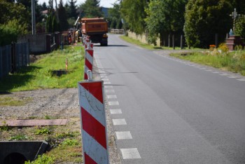 Chodnik Cegielnia-Kuchary, I etap zakończony