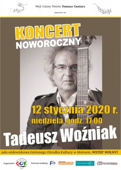 Koncert Tadeusza Woźniaka - 12.01.2020