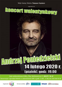 Andrzej Poniedzielski na Walentynki 14.02.2020