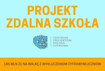 "Zdalna Szkoła" - zakup laptopów dla Szkół