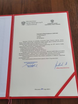 Promesa na zakup samochodu dla OSP Jaskrów