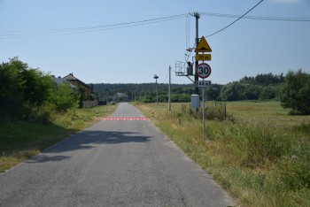 Progi zwalniające w Łuszczynie