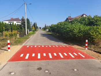 Progi zwalniające w Małusach Małych