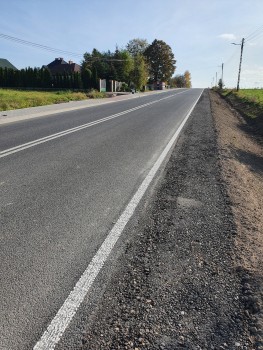 Przebudowa drogi  powiatowej 1060S na odcinku Rudniki - Wancerzów