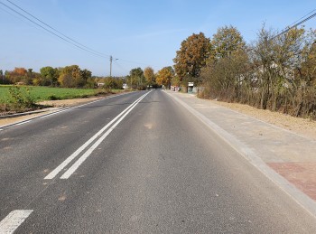 Przebudowa drogi  powiatowej 1060S na odcinku Rudniki - Wancerzów