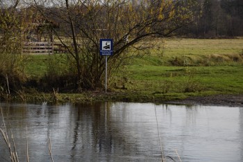 Oznakowanie szlaku kajakowego na rzece Warcie - ŚOT 2020