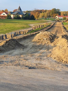 Przebudowa drogi w ul. Ośmiu Błogosławieństw w Siedlcu