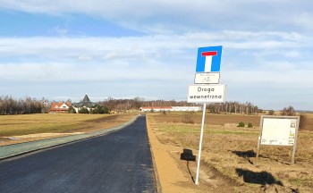 Przebudowa drogi w ul. Ośmiu Błogosławieństw w Siedlcu