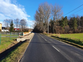 IV etap budowy chodnika w Kobyłczycach zakończony