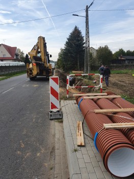 IV etap budowy chodnika w Kobyłczycach zakończony