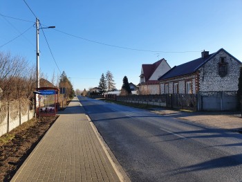 IV etap budowy chodnika w Kobyłczycach zakończony