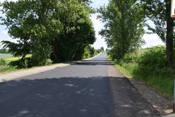 Remont drogi powiatowej 1040S: Brzyszów - Małusy Małe