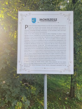 Skwer przy Szkole Podstawowej w Mokrzeszy