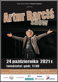 Artur Barciś SHOW  24.10.2021r.