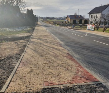 Przebudowa drogi powiatowej 1037S na odc. Siedlec-Gąszczyk-Srocko