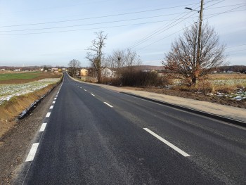 Przebudowa drogi powiatowej 1037S na odc. Siedlec-Gąszczyk-Srocko