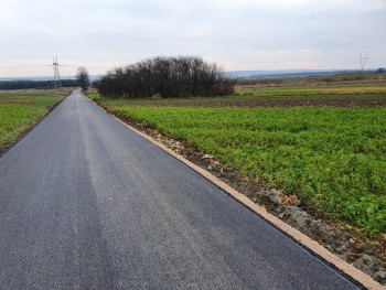 Droga transportu rolnego w Małusach Wielkich