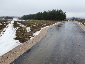 Droga transportu rolnego w Małusach Wielkich