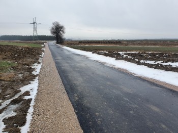 Droga transportu rolnego w Małusach Wielkich