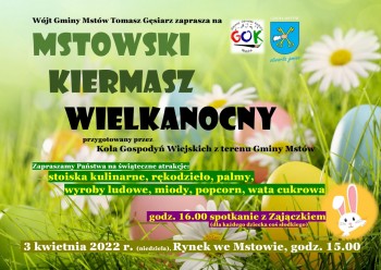I Mstowski Kiermasz Wielkanocny 03.04.2022
