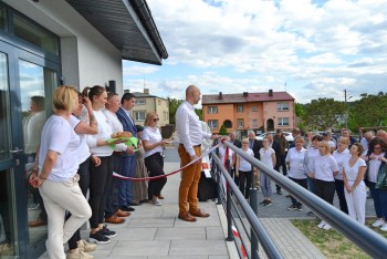 Uroczyste otwarcie budynku usługowego (remizy) w Srocku 21.05.2022r.