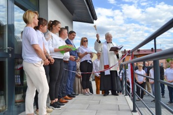 Uroczyste otwarcie budynku usługowego (remizy) w Srocku 21.05.2022r.